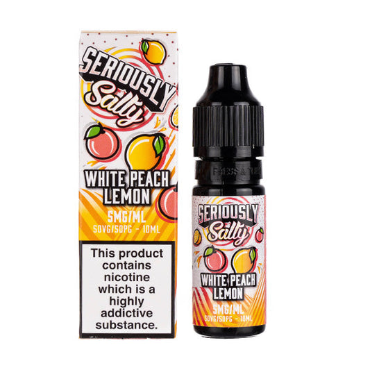 BUY 1 GET 1 FREE | White Peach Lemon Nic Salt E-Liquid by Seriously Salty FusionzVAPE INDIA