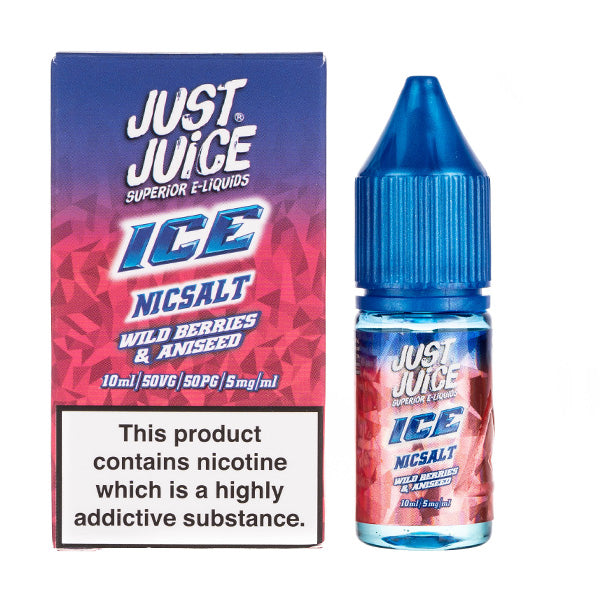 BUY 1 GET 1 FREE | Wild Berries & Aniseed 50/50 E-Liquid by Just Juice IceVAPE INDIA