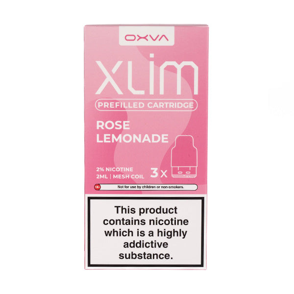 BUY 1 GET 1 FREE | Xlim Rose Lemonade Prefilled Pods by OxvaVAPE INDIA