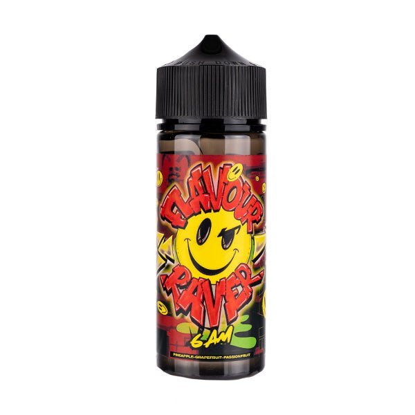 BUY 1 GET 1 FREE | 6AM 100ml Shortfill E - Liquid by Flavour RaverVAPE INDIA - Vape India