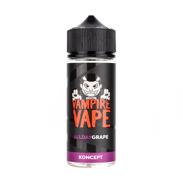 BUY 1 GET 1 FREE | All Day Grape 100ml Shortfill E - Liquid by Vampire VapeVAPE INDIA - Vape India
