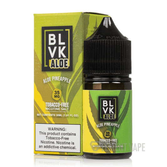 BUY 1 GET 1 FREE | Aloe Pineapple - BLVK Salt | 30ML Vape Juice | 35MG, 50MG | Vape India - Vape India