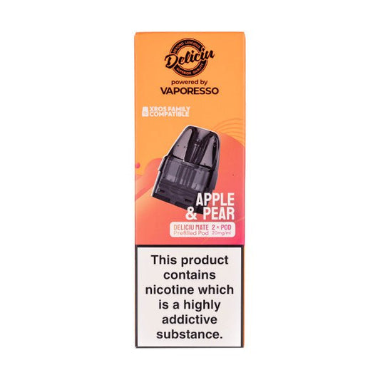 BUY 1 GET 1 FREE | Apple & Pear Deliciu Mate Prefilled Pods by DeliciuVAPE INDIA - Vape India
