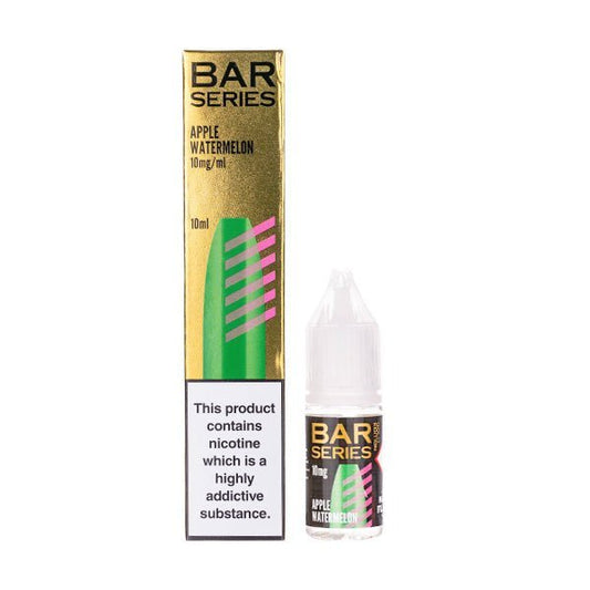 BUY 1 GET 1 FREE | Apple Watermelon Nic Salt E - Liquid by Bar Series Gold EditionVAPE INDIA - Vape India