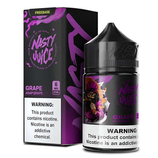BUY 1 GET 1 FREE | ASAP Grape Ice - Nasty Juice | 60ML Vape juice | 6MG | Vape India - Vape India