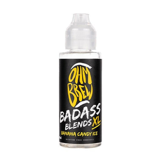 BUY 1 GET 1 FREE | Banana Candy Ice 100ml Shortfill E - Liquid by Ohm BrewVAPE INDIA - Vape India