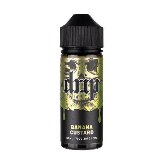 BUY 1 GET 1 FREE | Banana Custard 100ml Shortfill E - Liquid by DripVAPE INDIA - Vape India