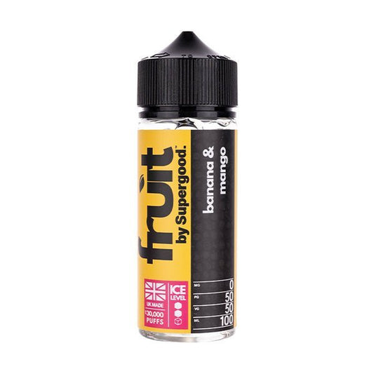 BUY 1 GET 1 FREE | Banana & Mango (50/50) 100ml Shortfill E - Liquid by SupergoodVAPE INDIA - Vape India