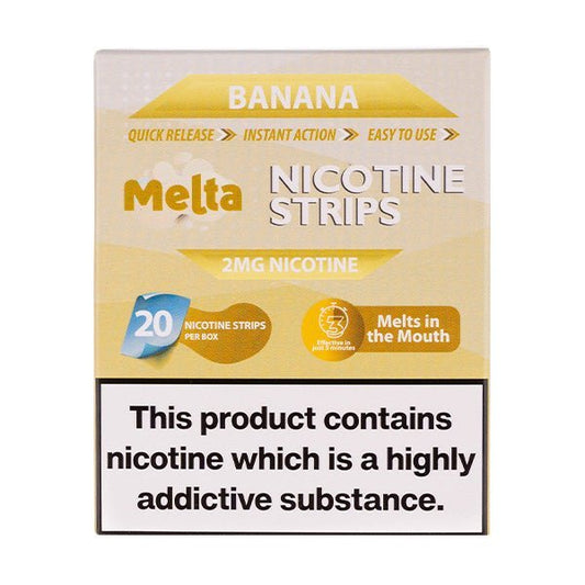 BUY 1 GET 1 FREE | Banana Nicotine Strips by MeltaVAPE INDIA - Vape India