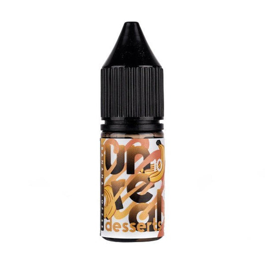 BUY 1 GET 1 FREE | Banana Toffee Nic Salt E - Liquid by Unreal DessertsVAPE INDIA - Vape India