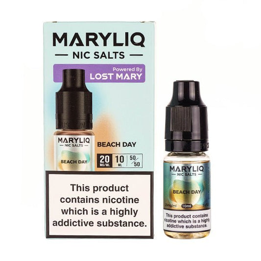 BUY 1 GET 1 FREE | Beach Day Nic Salt E - Liquid by Lost Mary MaryliqVAPE INDIA - Vape India