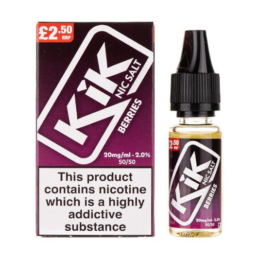 BUY 1 GET 1 FREE | Berries Nic Salt E - Liquid by KikVAPE INDIA - Vape India