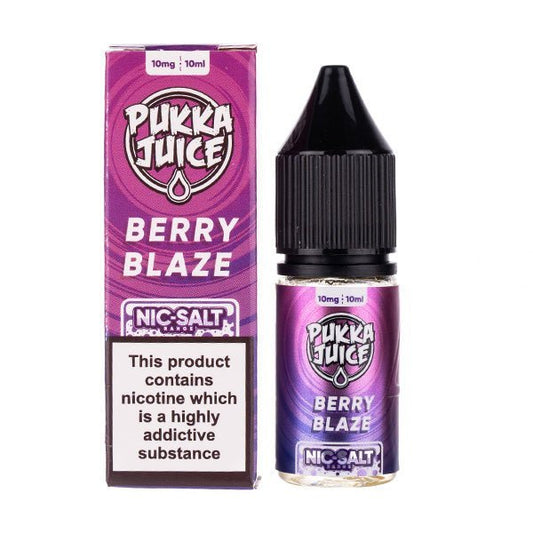 BUY 1 GET 1 FREE | Berry Blaze Nic Salt E - Liquid by Pukka JuiceVAPE INDIA - Vape India
