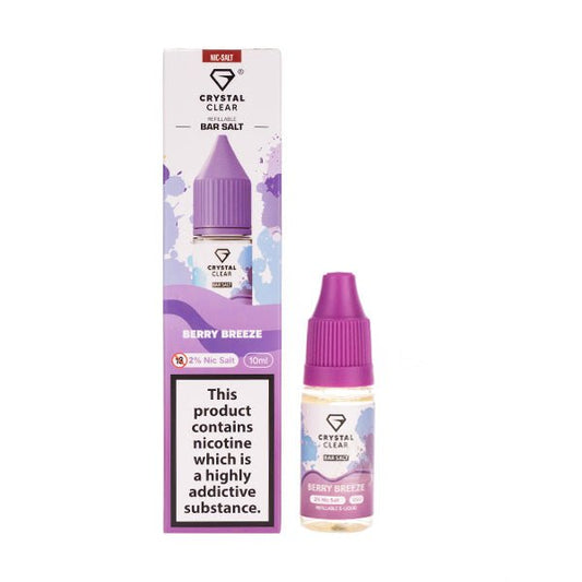 BUY 1 GET 1 FREE | Berry Breeze Nic Salt E - Liquid by Crystal ClearVAPE INDIA - Vape India