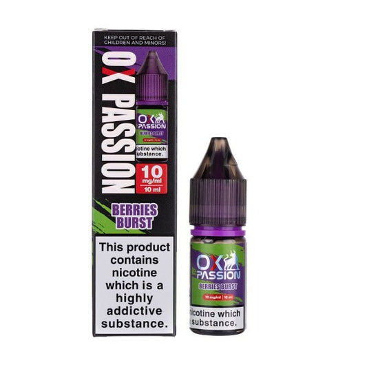 BUY 1 GET 1 FREE | Berry Burst Nic Salt E - Liquid by Oxva Ox PassionVAPE INDIA - Vape India