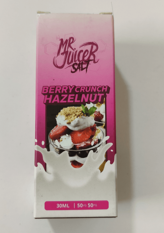 BUY 1 GET 1 FREE | Berry Crunch Hazelnut - Mr. Juicer | 30ML Vape Juice | 50MG | Vape India - Vape India