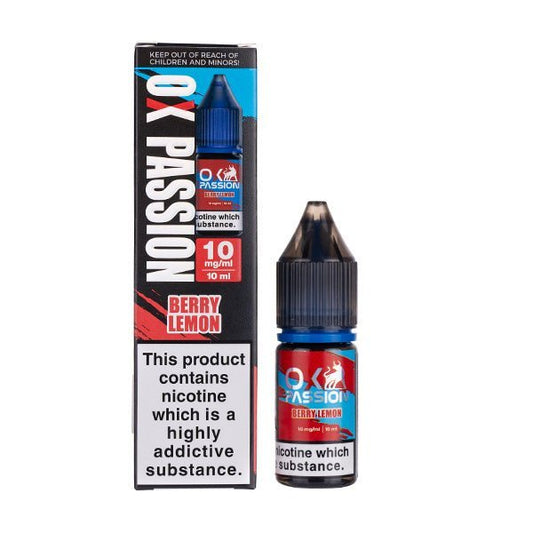 BUY 1 GET 1 FREE | Berry Lemon Nic Salt E - Liquid by Oxva Ox PassionVAPE INDIA - Vape India