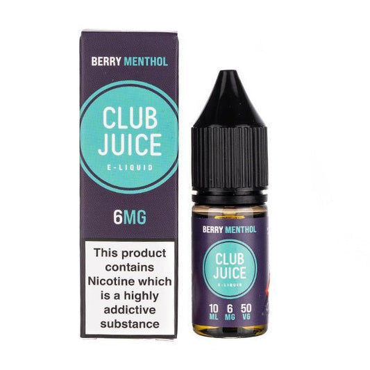 BUY 1 GET 1 FREE | Berry Menthol E - Liquid by Club JuiceVAPE INDIA - Vape India
