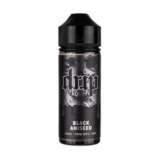 BUY 1 GET 1 FREE | Black Aniseed 100ml Shortfill E - Liquid by DripVAPE INDIA - Vape India