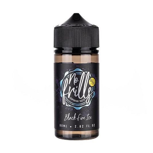 BUY 1 GET 1 FREE | Black Fire Ice 80ml (50/50) Shortfill E - liquid by No FrillsVAPE INDIA - Vape India