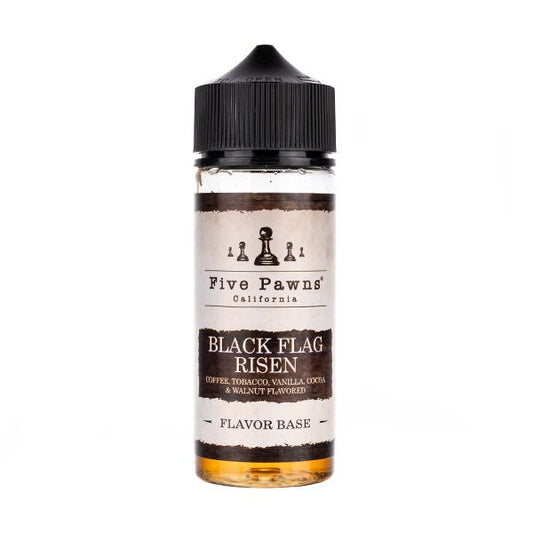 BUY 1 GET 1 FREE | Black Flag Risen (50/50) 100ml Shortfill E - Liquid by Five PawnsVAPE INDIA - Vape India
