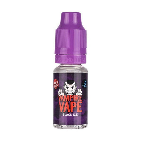 BUY 1 GET 1 FREE | Black Ice E - Liquid by Vampire Vape (Nicotine Free)VAPE INDIA - Vape India