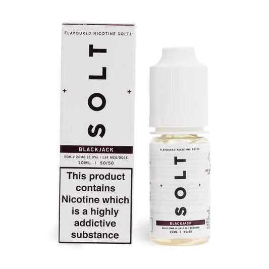BUY 1 GET 1 FREE | Black Jack Nic Salt E - Liquid by SoltVAPE INDIA - Vape India