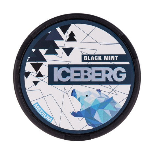 BUY 1 GET 1 FREE | Black Mint Nicotine Pouches by IcebergVAPE INDIA - Vape India
