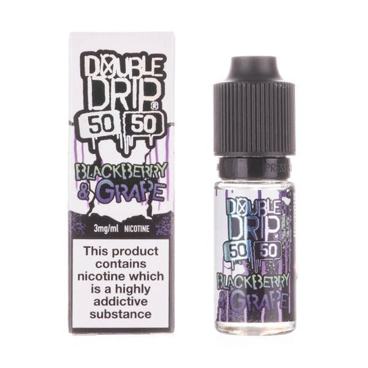 BUY 1 GET 1 FREE | Blackberry & Grape 50 - 50 E - Liquid by Double DripVAPE INDIA - Vape India