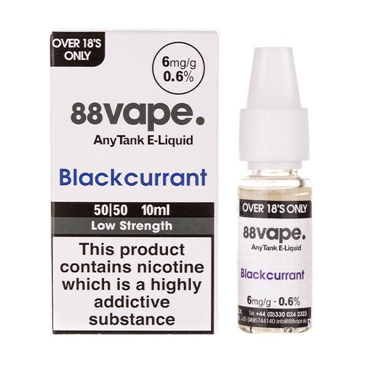 BUY 1 GET 1 FREE | Blackcurrant 50/50 E - Liquid by 88VapeVAPE INDIA - Vape India