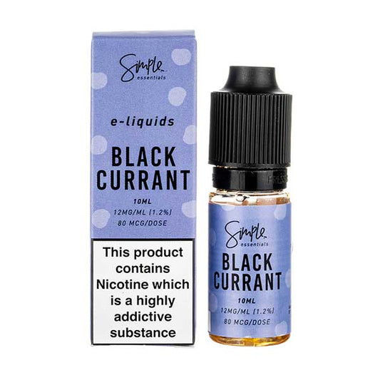 BUY 1 GET 1 FREE | Blackcurrant E - Liquid by Simple EssentialsVAPE INDIA - Vape India