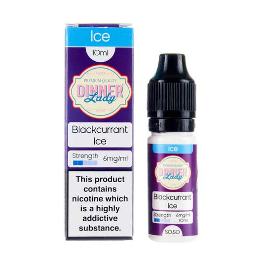 BUY 1 GET 1 FREE | Blackcurrant Ice 50/50 E - Liquid by Dinner LadyVAPE INDIA - Vape India