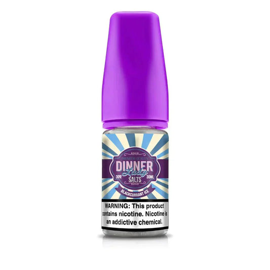 BUY 1 GET 1 FREE | Blackcurrant Ice - Dinner Lady Salts | 30ML Vape Juice | 30MG, 50MG | Vape India - Vape India