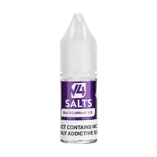 BUY 1 GET 1 FREE | Blackcurrant Ice Nic Salt E - Liquid by V4 VapourVAPE INDIA - Vape India