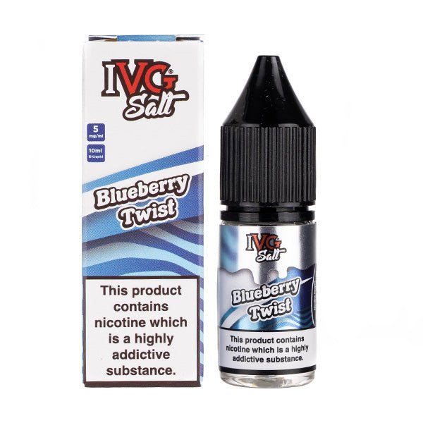 BUY 1 GET 1 FREE | Bluberry Twist Nic Salt E - Liquid by IVGVAPE INDIA - Vape India