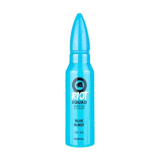 BUY 1 GET 1 FREE | Blue Burst 50ml Shortfill E - Liquid by Riot SquadVAPE INDIA - Vape India