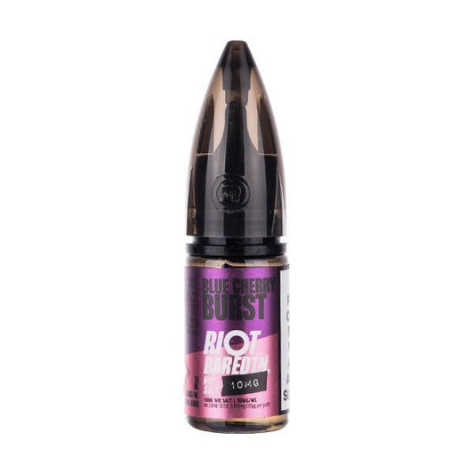 BUY 1 GET 1 FREE | Blue Cherry Burst Nic Salt E - Liquid by Riot Squad Bar EdtnVAPE INDIA - Vape India