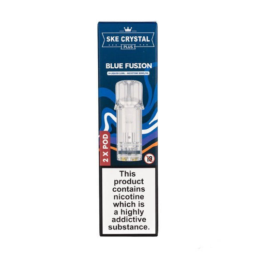 BUY 1 GET 1 FREE | Blue Fusion Crystal Plus Prefilled Pods by SKEVAPE INDIA - Vape India