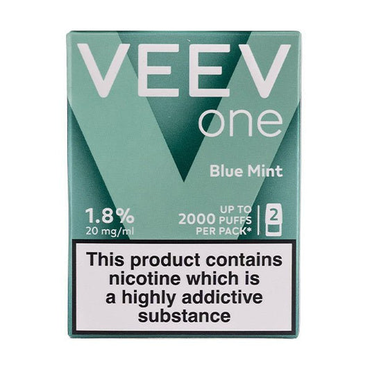 BUY 1 GET 1 FREE | Blue Mint Veev One Prefilled Pods by VeevVAPE INDIA - Vape India