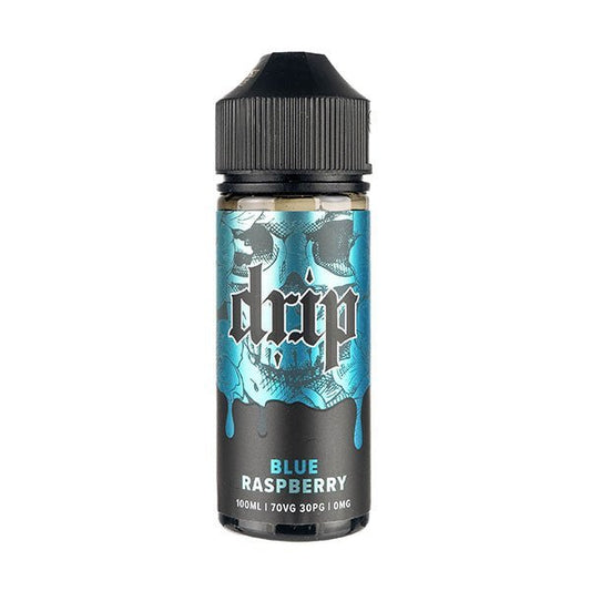 BUY 1 GET 1 FREE | Blue Raspberry 100ml Shortfill E - Liquid by DripVAPE INDIA - Vape India