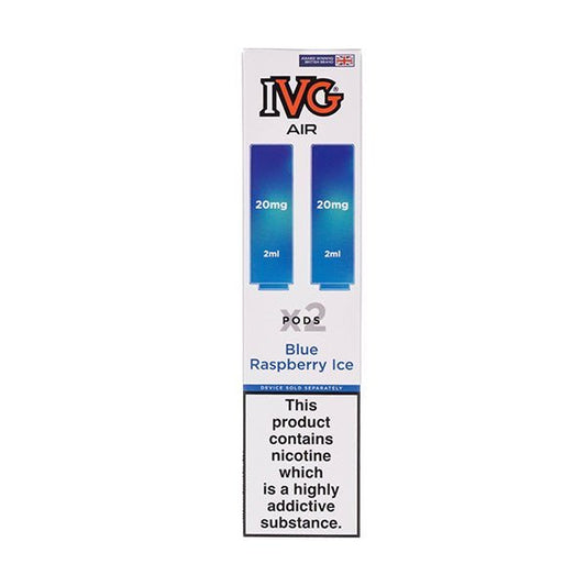 BUY 1 GET 1 FREE | Blue Raspberry Ice IVG Air Pro Prefilled PodsVAPE INDIA - Vape India