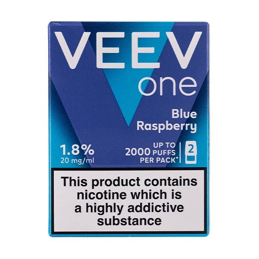 BUY 1 GET 1 FREE | Blue Raspberry Veev One Prefilled Pods by VeevVAPE INDIA - Vape India