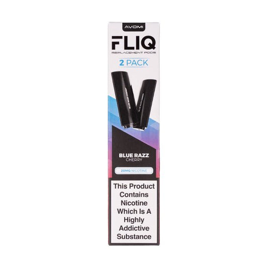BUY 1 GET 1 FREE | Blue Razz Cherry FLIQ Prefilled Pods by AvomiVAPE INDIA - Vape India
