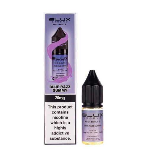 BUY 1 GET 1 FREE | Blue Razz Gummy Nic Salt E - Liquid by Elux LegendVAPE INDIA - Vape India