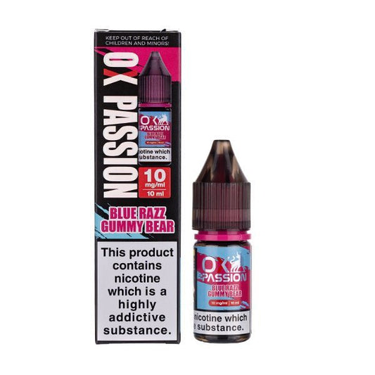 BUY 1 GET 1 FREE | Blue Razz Gummy Nic Salt E - Liquid by Oxva Ox PassionVAPE INDIA - Vape India