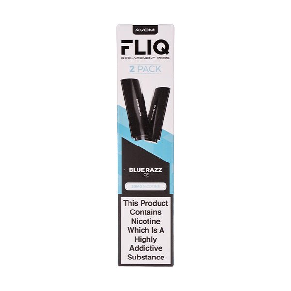 BUY 1 GET 1 FREE | Blue Razz Ice FLIQ Prefilled Pods by AvomiVAPE INDIA - Vape India