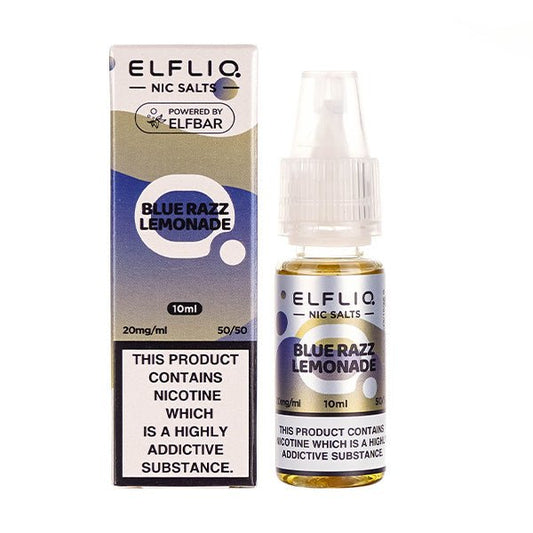 BUY 1 GET 1 FREE | Blue Razz Lemonade Nic Salt E - Liquid by Elf Bar ELFLIQVAPE INDIA - Vape India