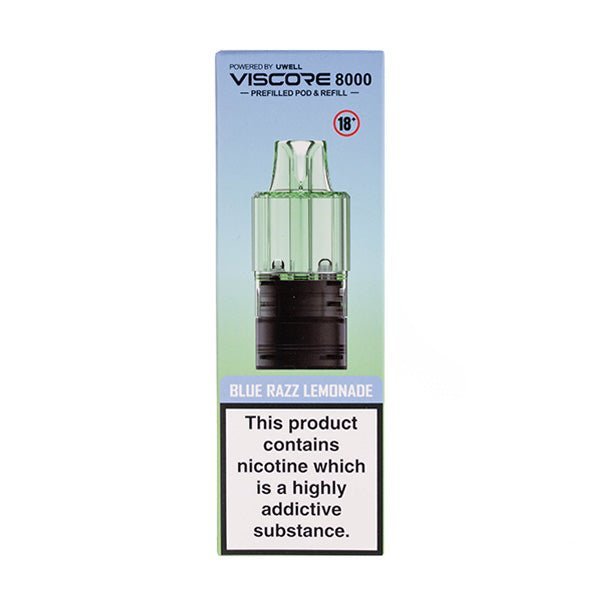 BUY 1 GET 1 FREE | Blue Razz Lemonade Viscore Prefilled Pods by UWELLVAPE INDIA - Vape India