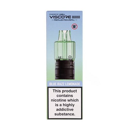 BUY 1 GET 1 FREE | Blue Razz Lemonade Viscore Prefilled Pods by UWELLVAPE INDIA - Vape India
