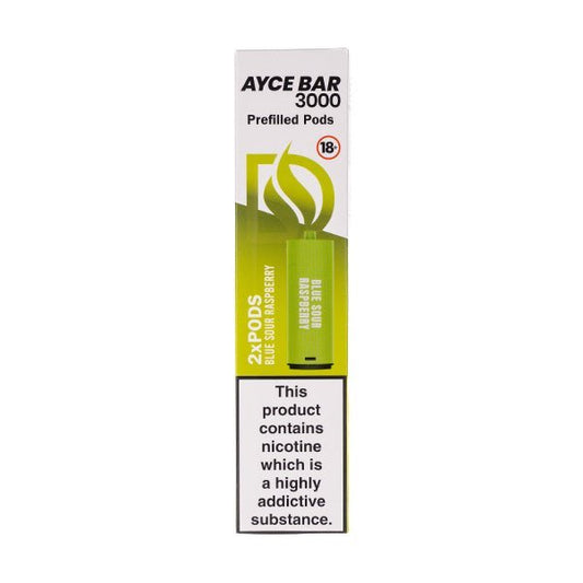 BUY 1 GET 1 FREE | Blue Sour Raspberry Ayce 3000 Prefilled Pods by DovpoVAPE INDIA - Vape India